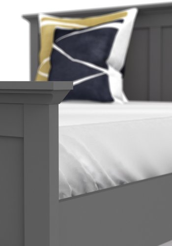 TVILUM Paris sengeramme - mat gr (180x200)