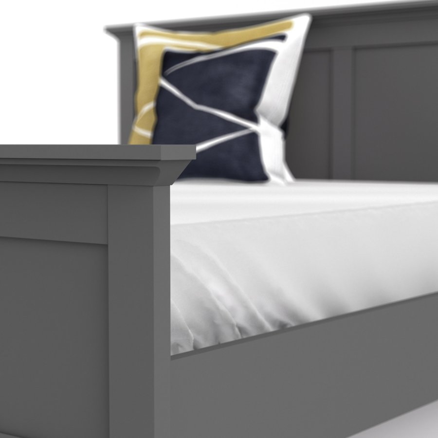 TVILUM Paris sengeramme - mat gr (180x200)