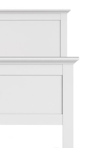 TVILUM Paris sengeramme - hvid tr (160x200) 