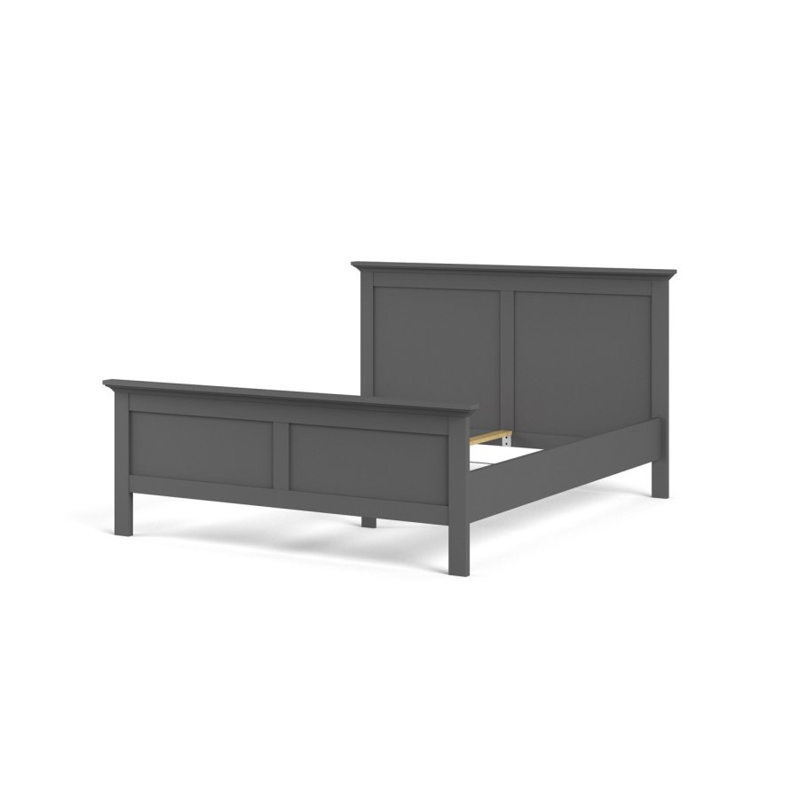 TVILUM Paris sengeramme - mat gr tr (160x200)