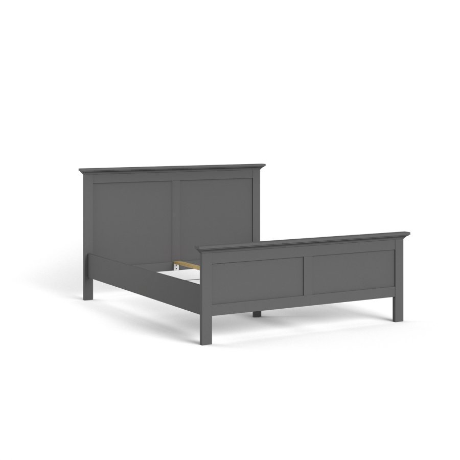 TVILUM Paris sengeramme - mat gr tr (160x200)