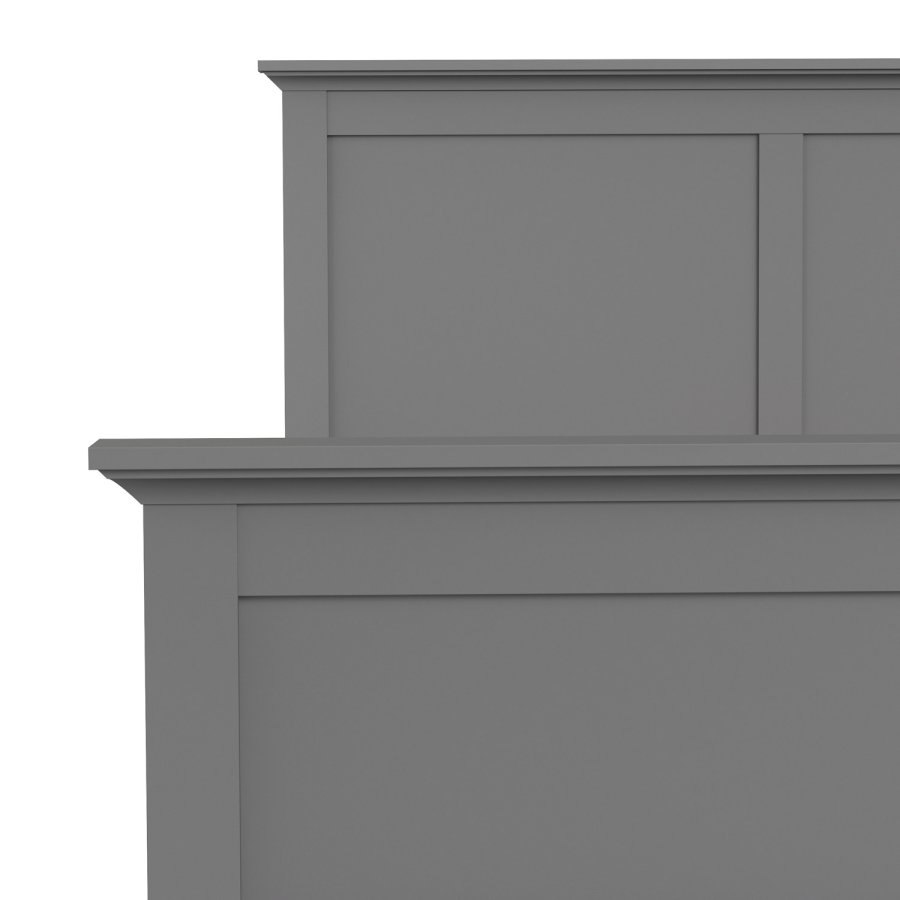 TVILUM Paris sengeramme - mat gr tr (160x200)