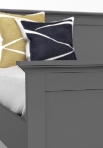 TVILUM Paris sengeramme - mat gr tr (160x200)