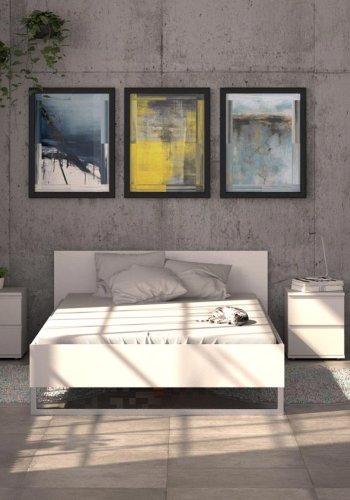 TVILUM Nova  Kommode - Hvid Komposittr, (84x50)