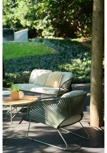 HOUSE NORDIC  Novella Loungest - Loungest, stl, gr, grn, inkl. hynder