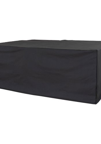 HOUSE NORDIC Luksus overtrk til bord med 6 stole, 210g/m2 600D polyester PU behandlet, vandafvisende, sort