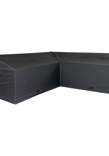 HOUSE NORDIC Luksus overtrk til hjre/venstrevendt hjrnest, 210g/m2 600D polyester PU behandlet, vandafvisende, sort