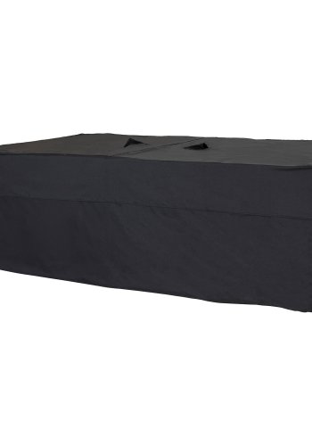 HOUSE NORDIC Luksus overtrk til lounge og sofast, 210g/m2 600D polyester PU behandlet, vandafvisende, sort