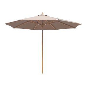 HOUSE NORDIC Parasol med tilt, trstok, sand,  300 cm