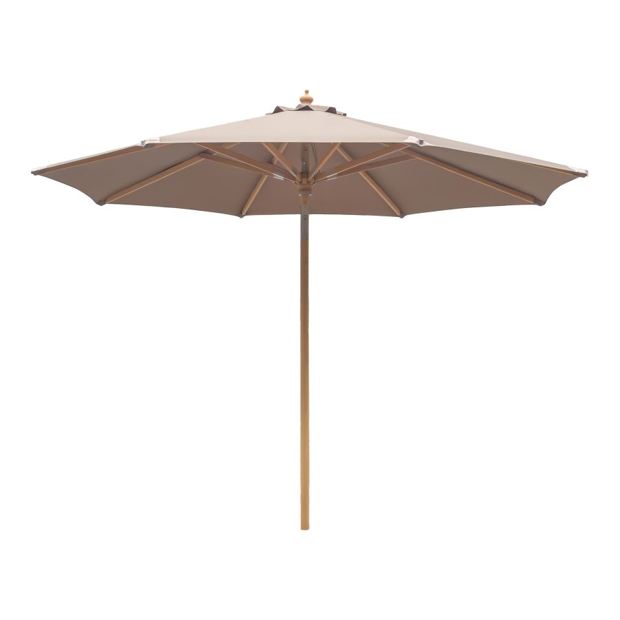 HOUSE NORDIC Parasol med tilt, trstok, sand,  300 cm