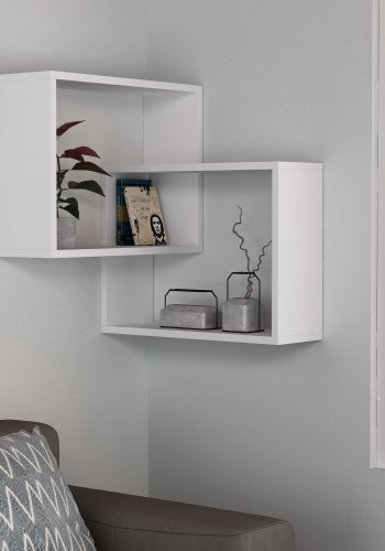 NORDVÄRK Ringvgshylde, hvid