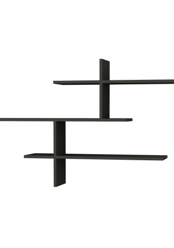 FUNZI LIVING Leo vghylde - antracitgr melamin