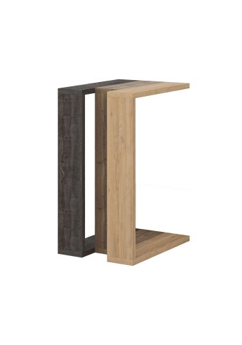 NORDVÄRK Muju sidebord, rektangulr - mrk kaffe, Hitit og Safir eg melamin (30x40)