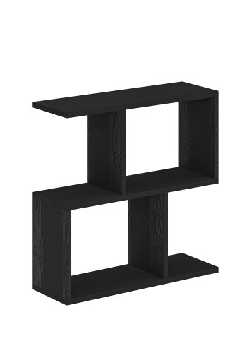 NORDVÄRK Homemania sofabord, m. hylder - trsort melamin (60x20)