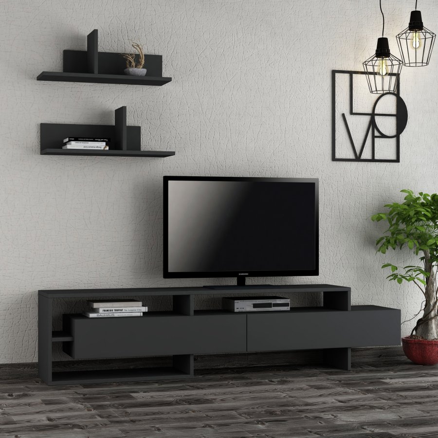NORDVÄRK Gara TV Unit, Anthracite
