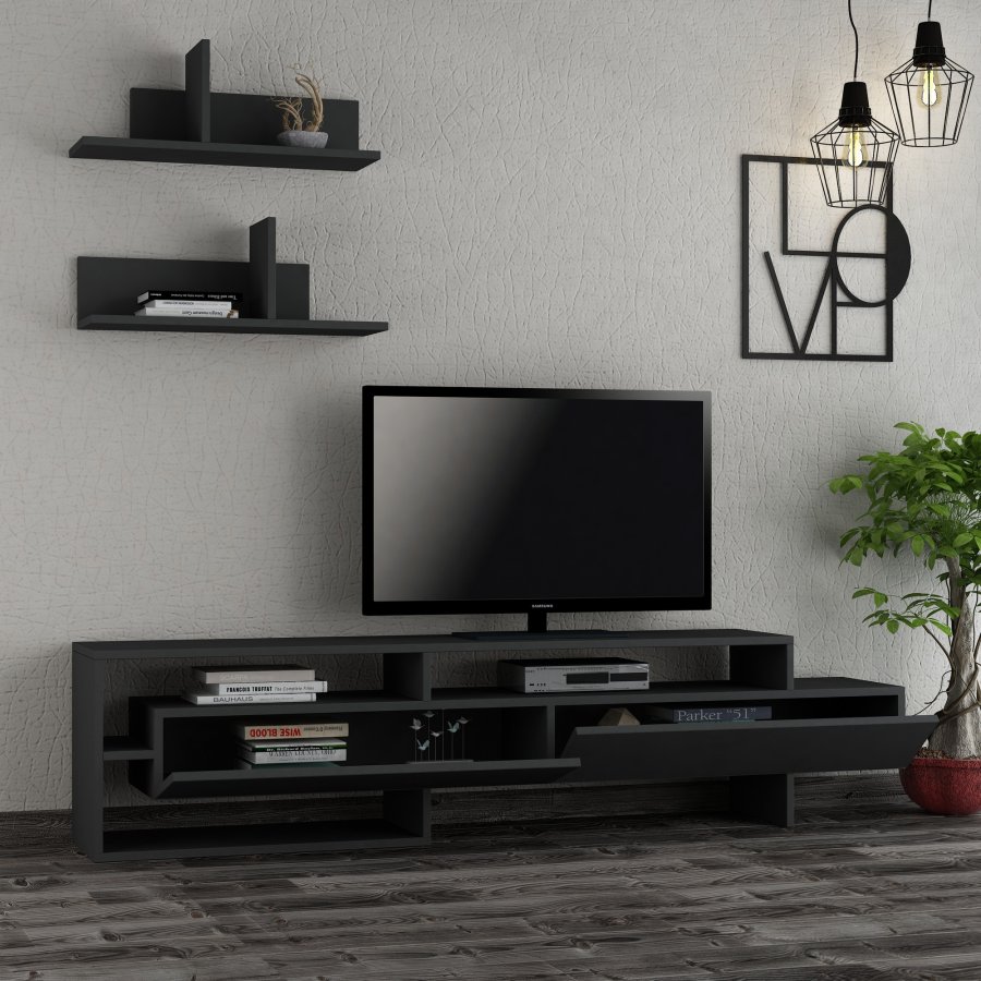 NORDVÄRK Gara TV Unit, Anthracite