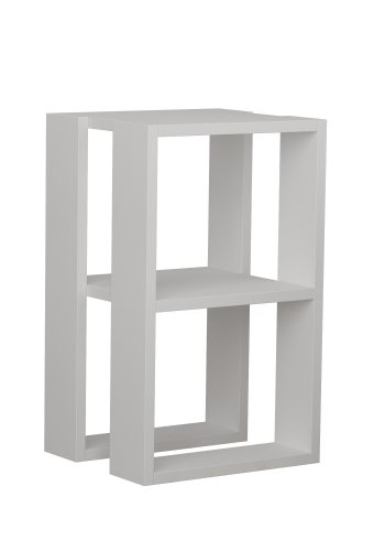 NORDVÄRK Lonie natbord, hvid