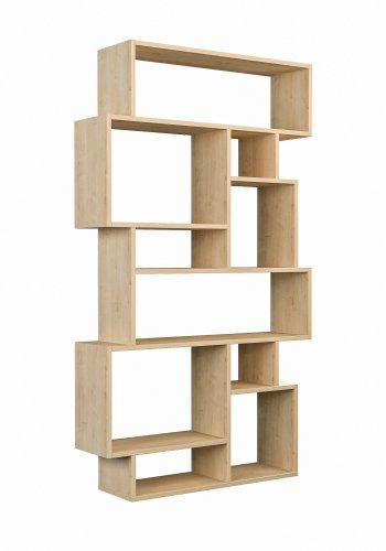 FUNZI LIVING Karmato bogreol - Sonoma eg melamin