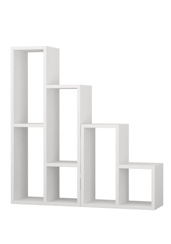 FUNZI LIVING Sule bogreol - hvid melamin