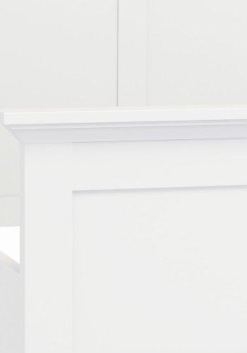 TVILUM Paris sengeramme - hvid (140x190)