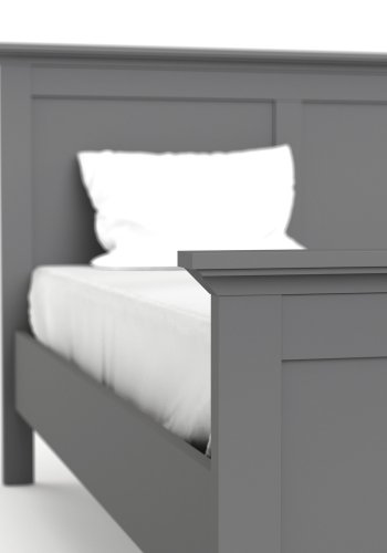 TVILUM Paris sengeramme - mat gr (140x190)