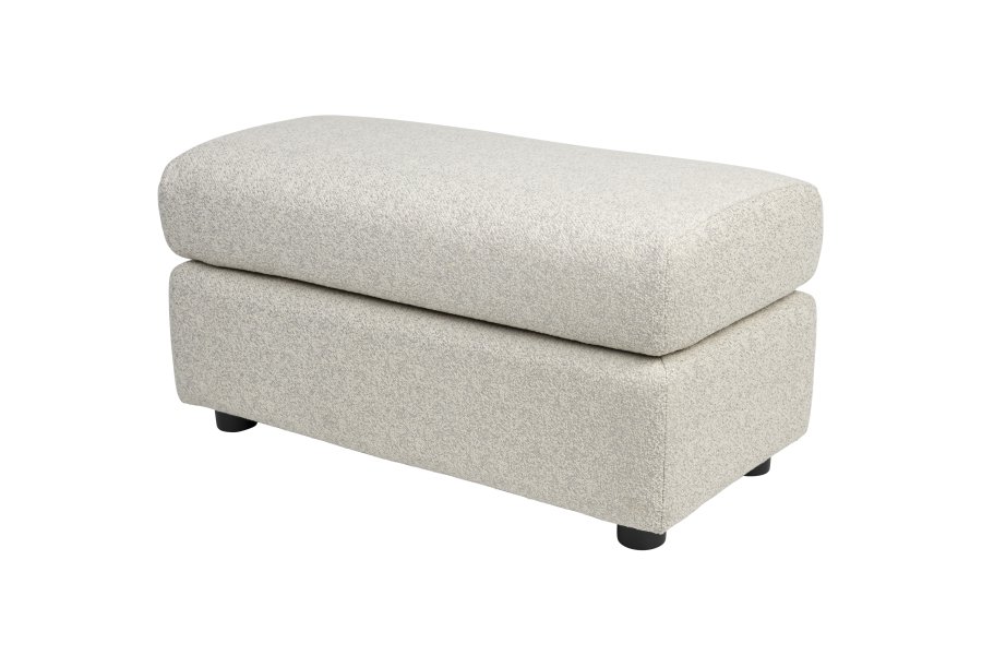 ZUIVER Mississippi udendrs fodskammel - beige olefin fiber/polyester