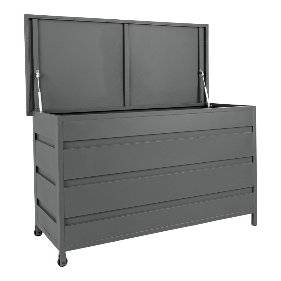 HOUSE NORDIC Hyndeboks, aluminium, gr, medium, 130x60x75 cm, 450 L