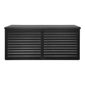 HOUSE NORDIC Hyndeboks, plastik, sort, 146,5x61x64,5 cm, 490 L