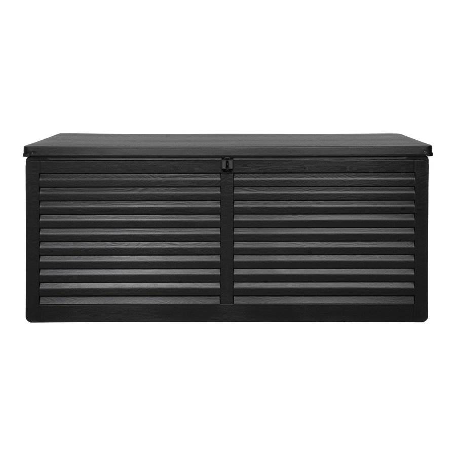 HOUSE NORDIC Hyndeboks, plastik, sort, 146,5x61x64,5 cm, 490 L