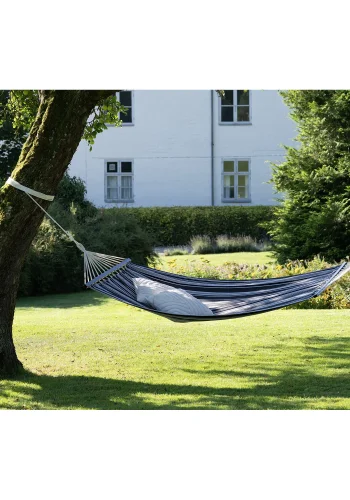 HOUSE NORDIC Hngekje, polyester/bomuld, lrk, sort/gr/hvid