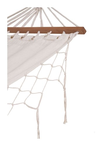 HOUSE NORDIC  Edessa Hngekje - Hngekje, polyester/bomuld, lrk, off white