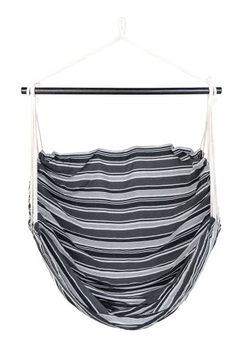 HOUSE NORDIC Hngestol, polyester/bomuld, lrk, sort/gr/hvid