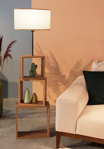 LUMI Civitavecchia gulvlampe i tr -780SGN1961