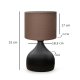 LUMI Paredes bordlampe -780SGN2535