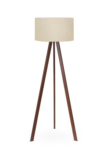 LUMI AYD gulvlampe - beige PVC og MDF