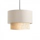 LUMI AYD loftlampe, rund - creme stof (25)