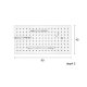 ZUIVER Bundy Pegboard organizer - grn jern og bambustr