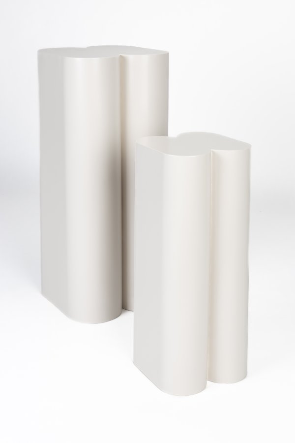 ZUIVER Shape piedestal - beige jern (st med 2)