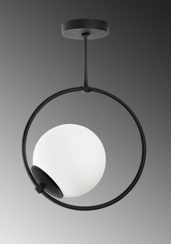 LUMI GMN loftlampe - sort metal