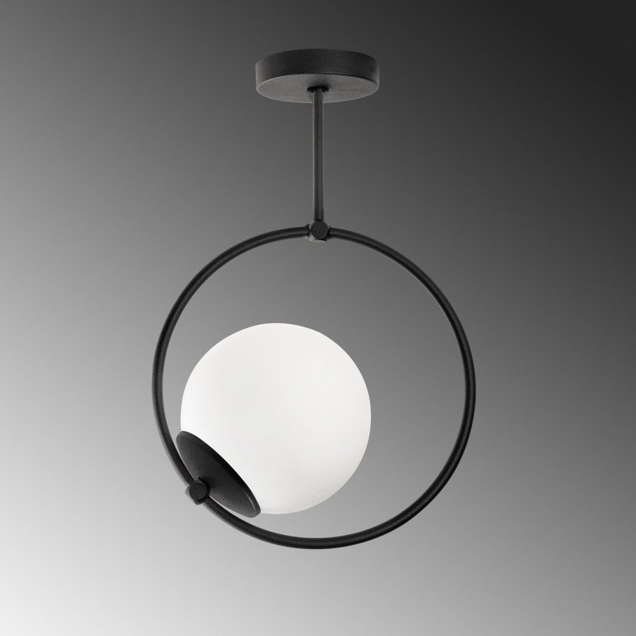 LUMI GMN loftlampe - sort metal
