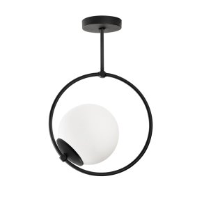 LUMI GMN loftlampe - sort metal