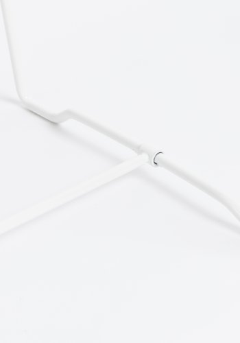 WHITE LABEL LIVING Stand Mirror gulvspejl, rektangulr - spejlglas og hvid stl (147,5x30,5)