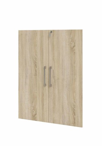 TVILUM Prima lger med ls - egetrsfarvet melamin (st af 2)