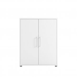 TVILUM Prima sknk - hvid tr m. 2 lger