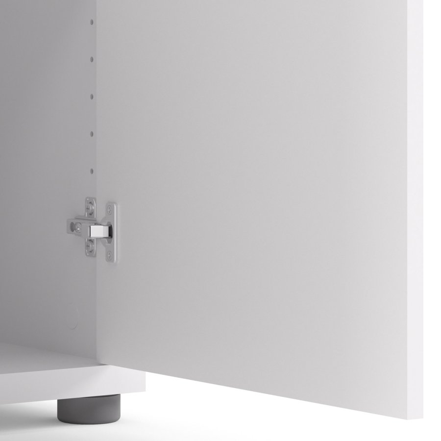 TVILUM Prima reol - hvid, m. 2 hylder 