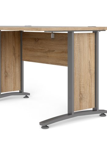 TVILUM Prima hjrneskrivebord - egestruktur m. stlstel