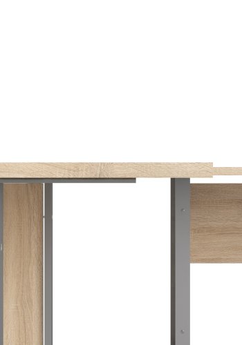 TVILUM Prima hjrneskrivebord - egestruktur m. stlstel