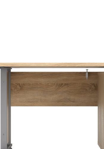 TVILUM Prima skrivebord - egestruktur, stl stel