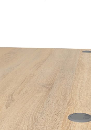 TVILUM Prima skrivebord - egestruktur, stl stel