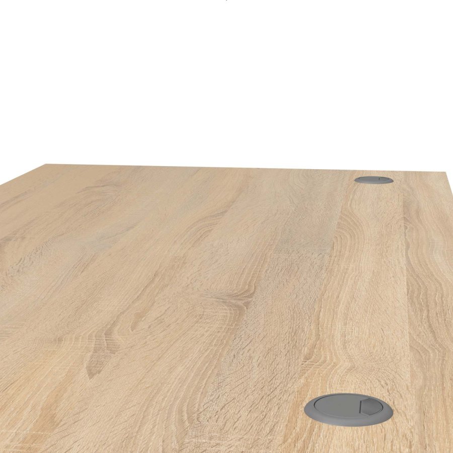 TVILUM Prima skrivebord - egestruktur, stl stel